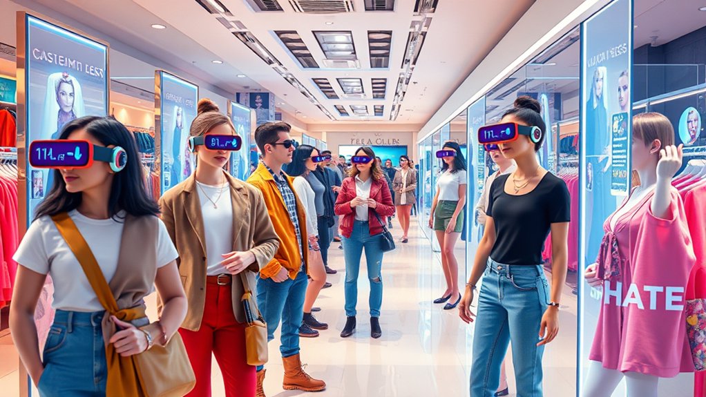 Erweiterte Realität Shopping-Erlebnis