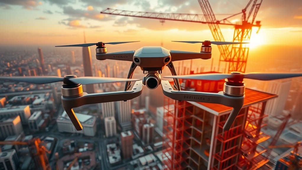 Drohnen-Technologie steigert die Bau-Effizienz