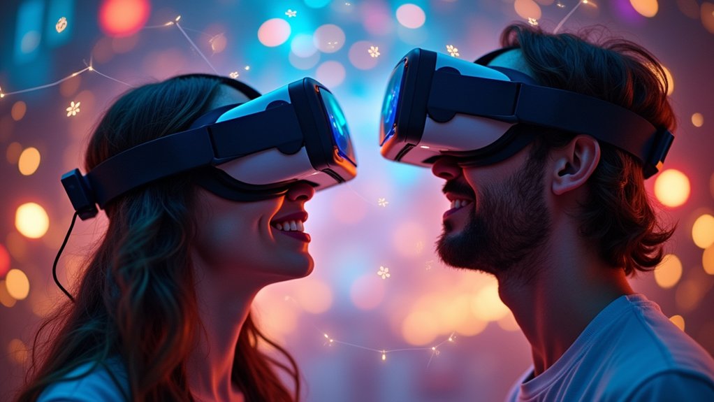 Virtuelle Freundschaften schaffen Verbindungen